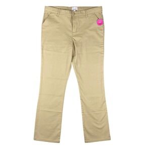 The‎ Childrens Place Girls Khaki Stretch Twill Perfect Pants Size 16 Plus